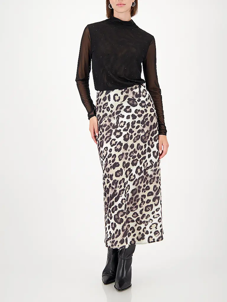 MONARI | Nombre del producto: Camiseta de manga larga | Negro