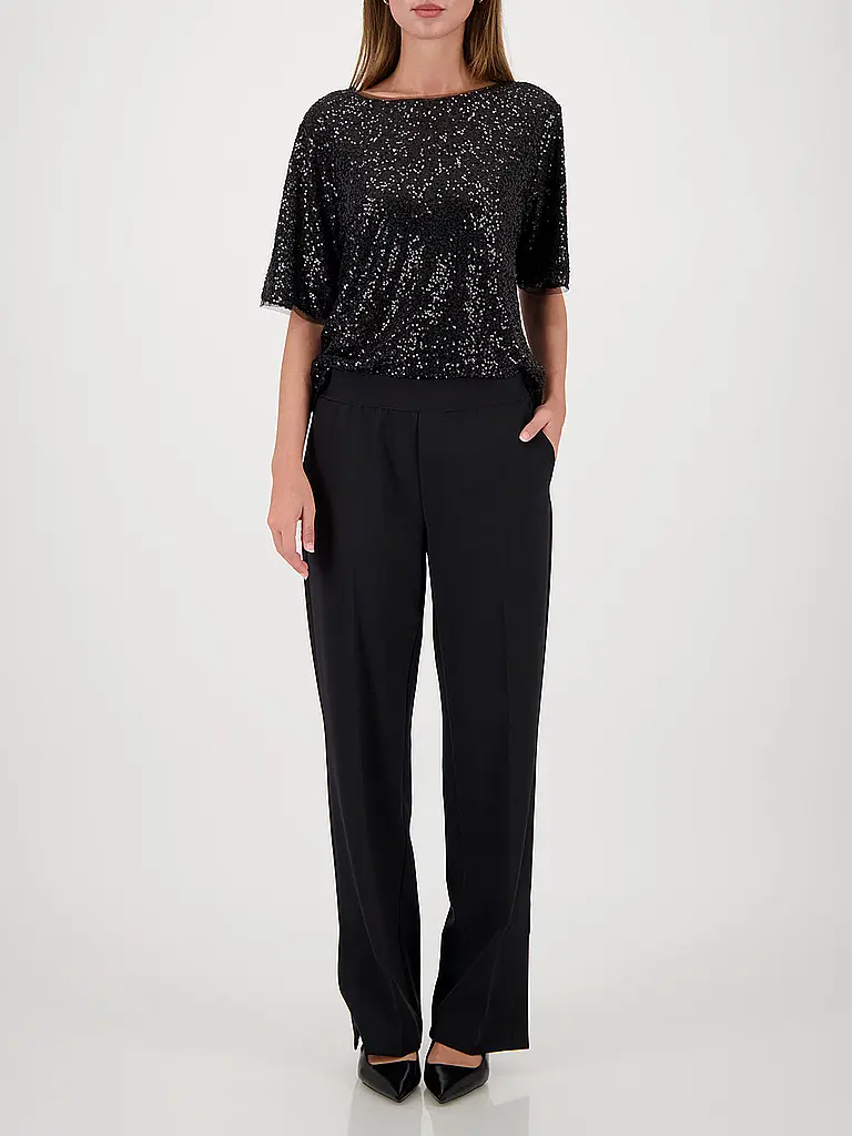 MONARI | Nombre del producto: Pantalón Jogging Fit | Negro