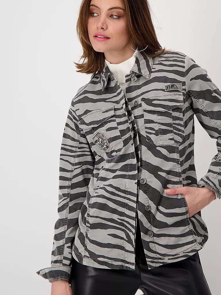 MONARI | Overshirt | Gris