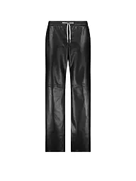 MONARI | Pantalón con aspecto de cuero | Negro