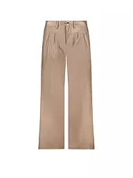 MONARI | Pantalón con aspecto de cuero | Camel
