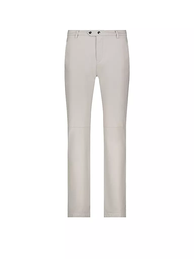MONARI | Pantalón con aspecto de cuero | Beige