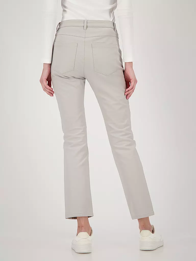 MONARI | Pantalón con aspecto de cuero |