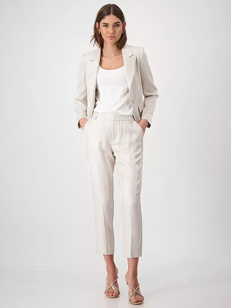 MONARI | Pantalón de vestir 7/8 | Beige