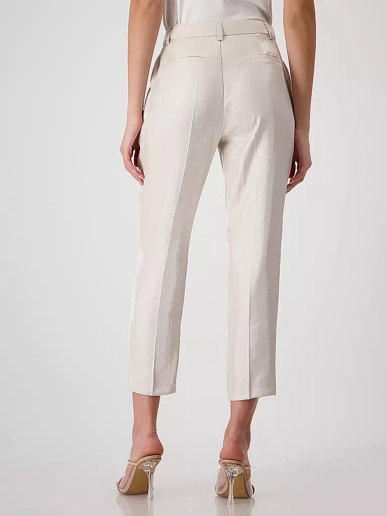 MONARI | Pantalón de vestir 7/8 | Beige