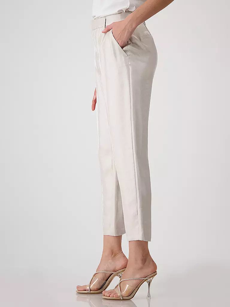 MONARI | Pantalón de vestir 7/8 | Beige