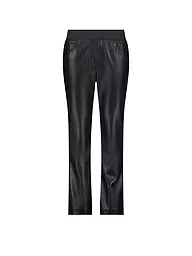 MONARI | Pantalón de efecto cuero | Negro