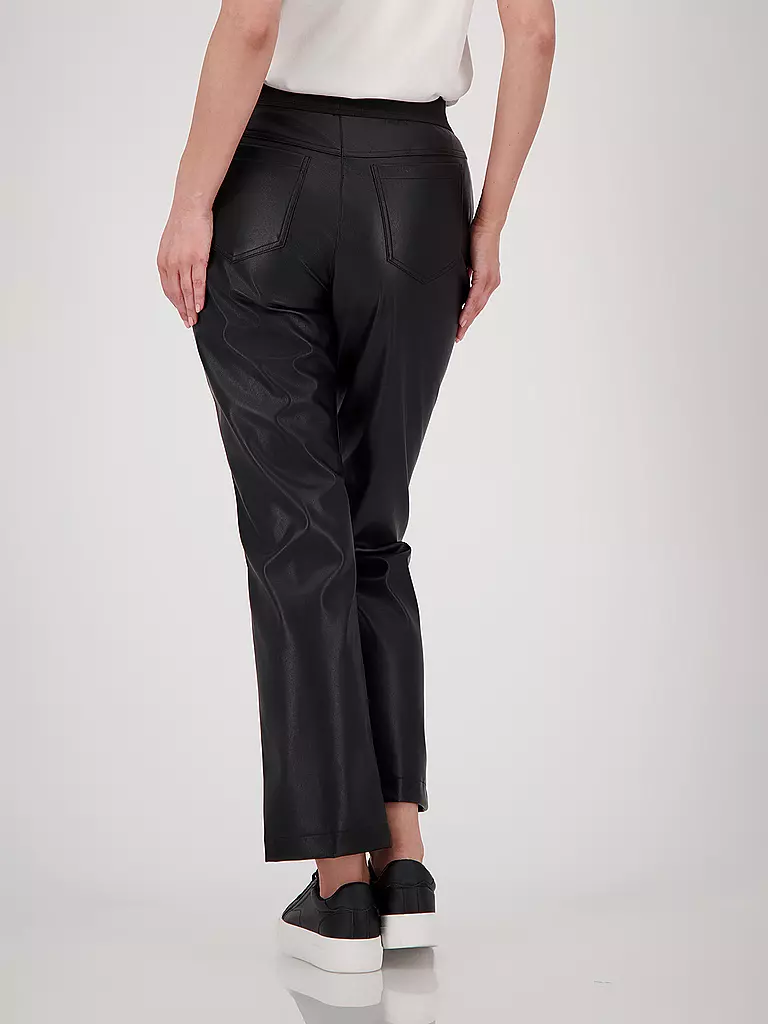 MONARI | Pantalón efecto cuero | 