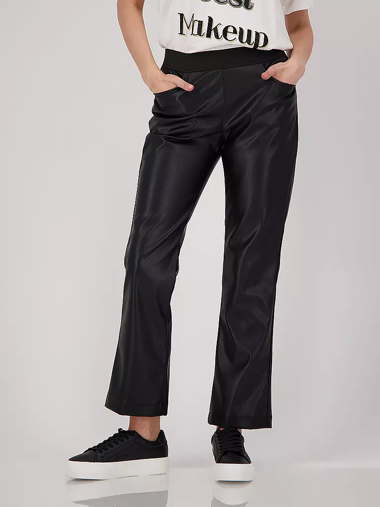 MONARI | Pantalón efecto cuero | 