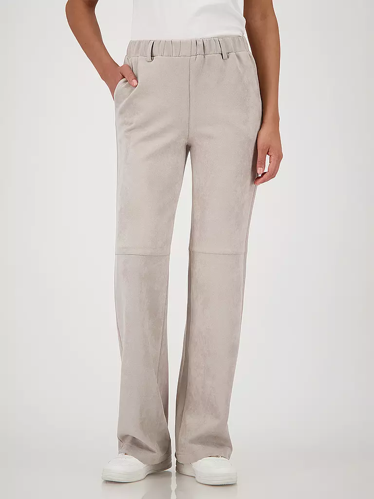 MONARI | Pantalones con aspecto de cuero |