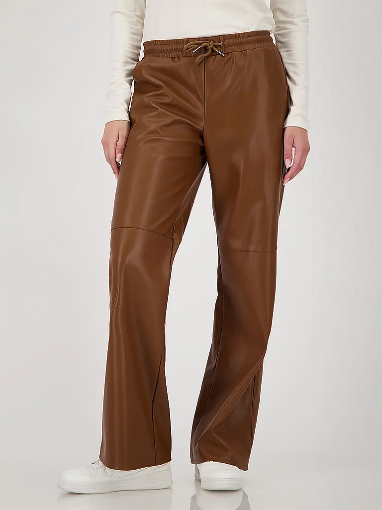 MONARI | Pantalones de efecto cuero |