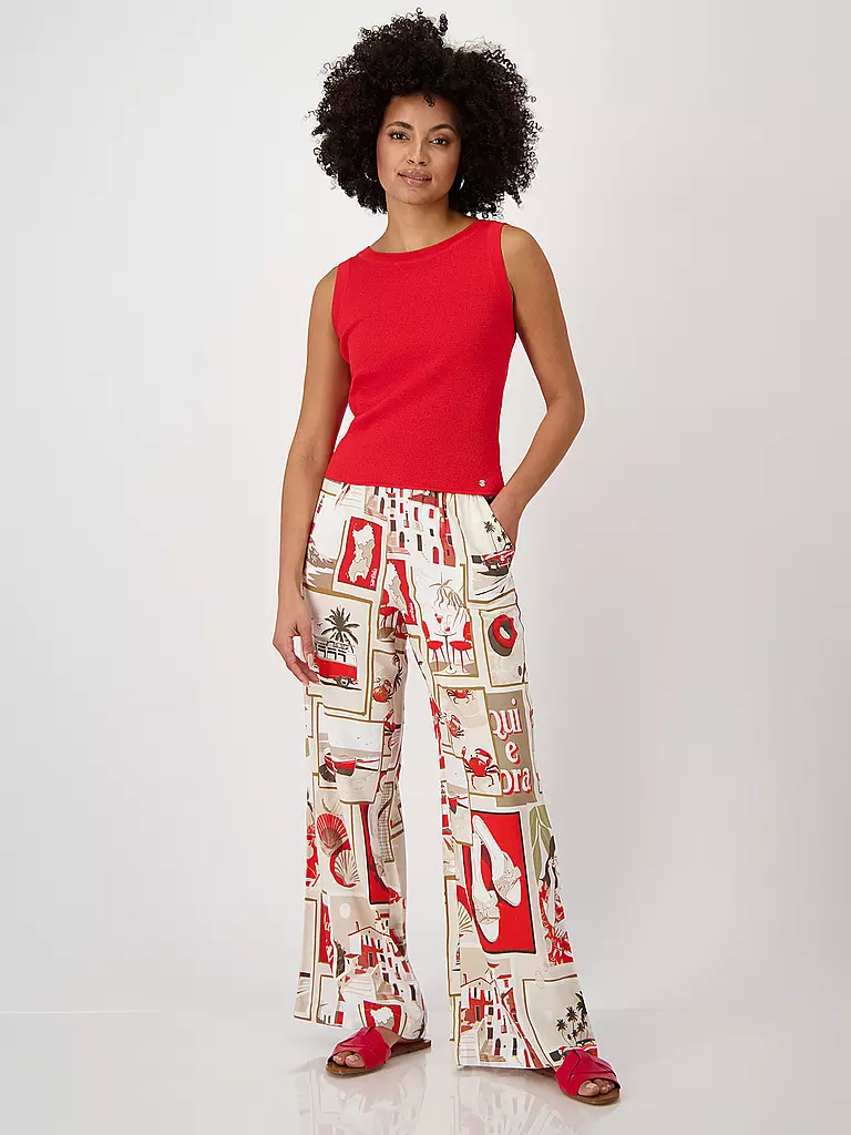 MONARI | Pantalones Marlene SARDINIEN | Beige