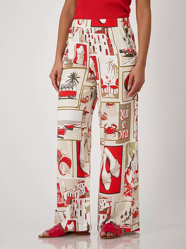 MONARI | Pantalones Marlene SARDINIEN | Beige