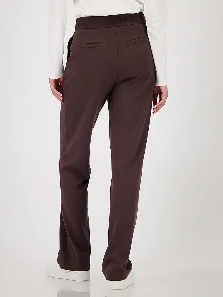 MONARI | Producto: Hose Flared Fit
Marca: MONARI
Color: marrón
Categorías: Moda,Damen

Material: Poliéster / Poliamida,Viscosa ,Stretch
Diseño: Unicolor
Estilo: Glamour
Altura de la cintura: Mid Waist | 