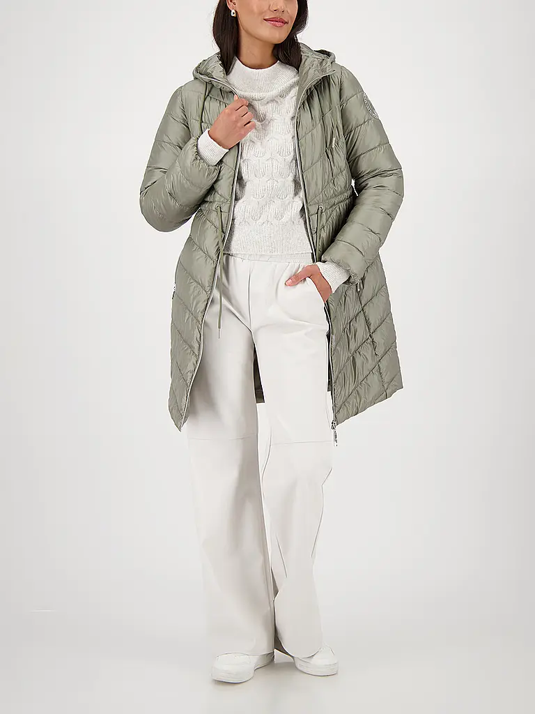 MONARI | Produktname: Abrigo acolchado | Oliva