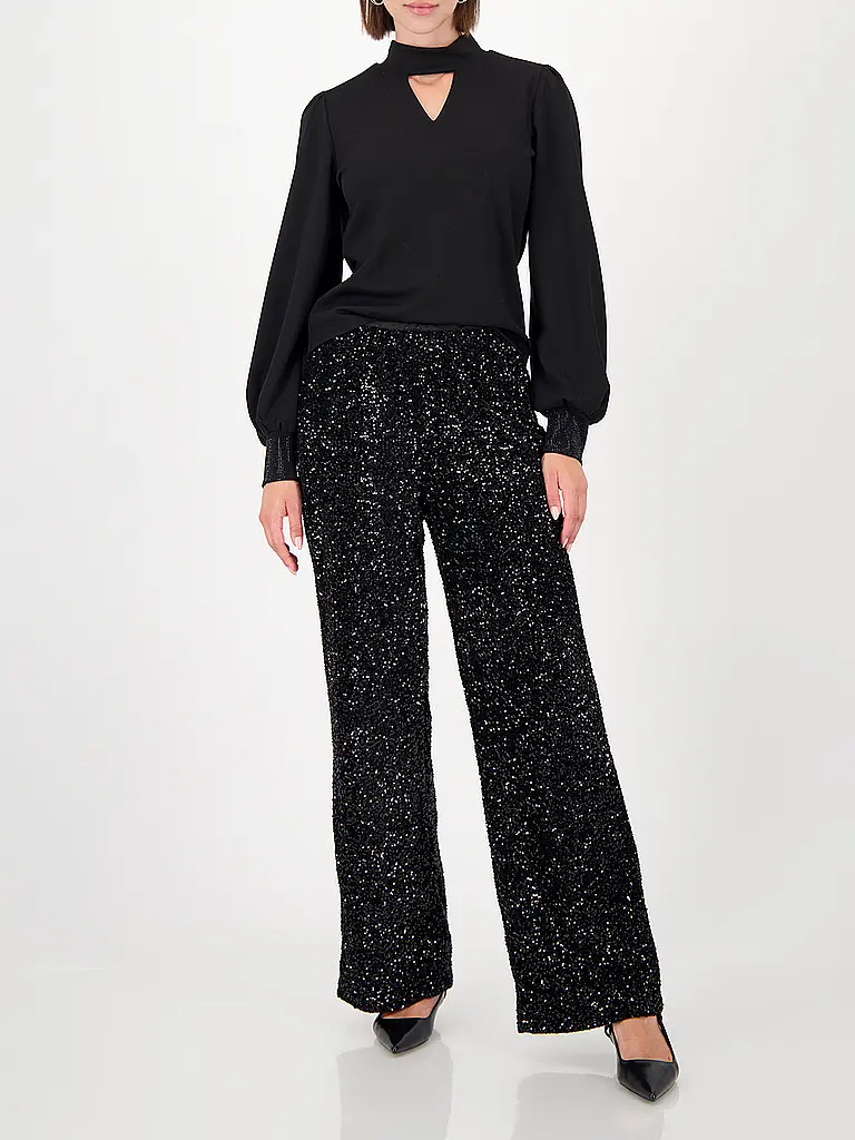 MONARI | Produktname: Camiseta de manga larga | Negro