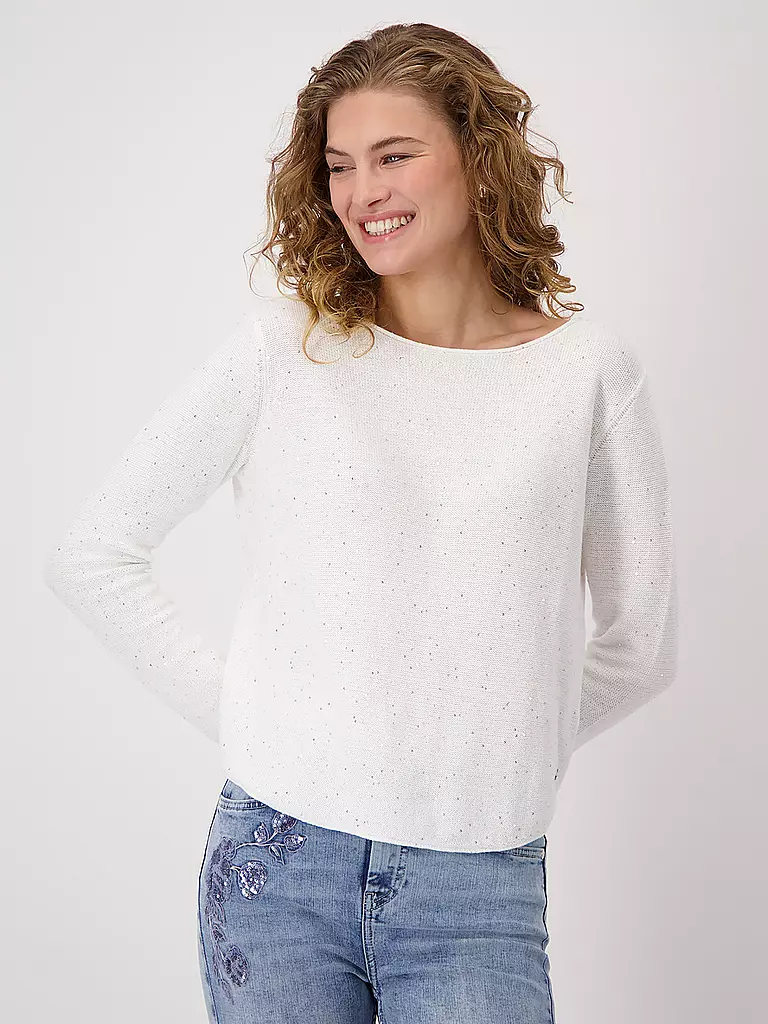 MONARI | Pullover  | Crema