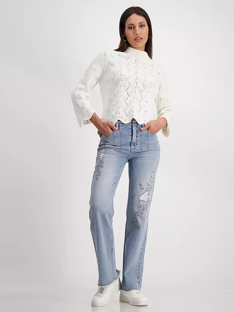 MONARI | Pullover | Crema