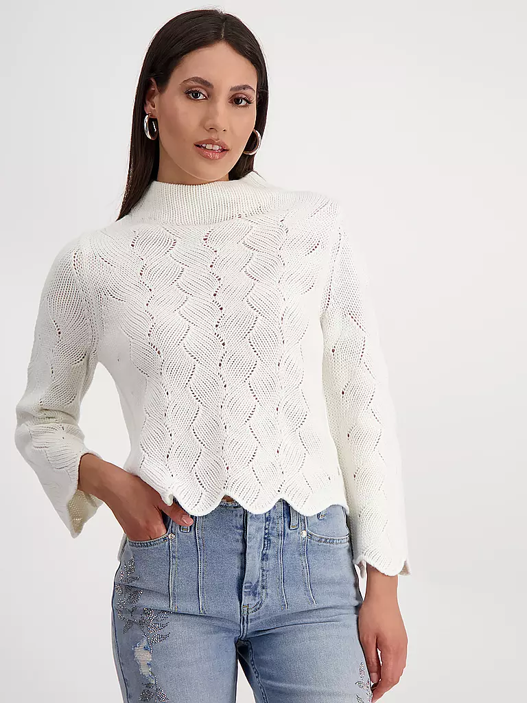 MONARI | Pullover | Crema