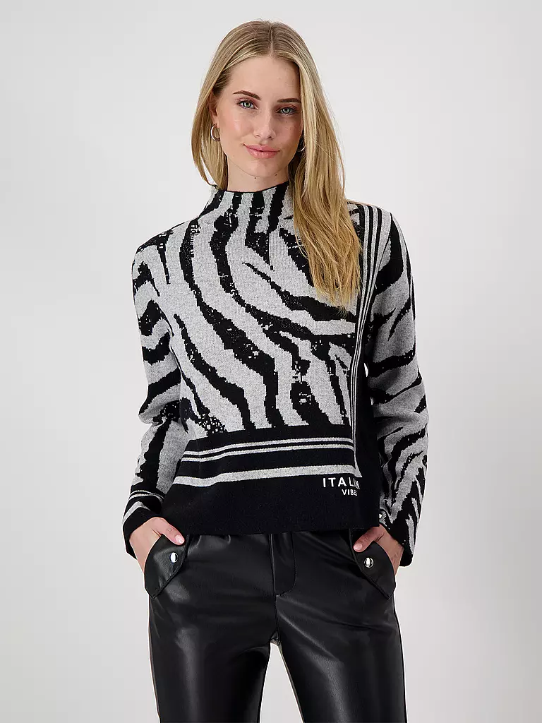 MONARI | Pullover | Negro