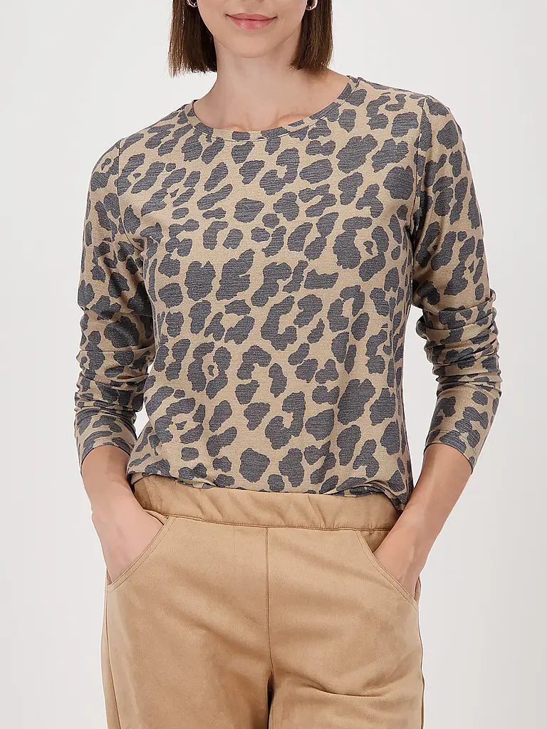 MONARI | Pullover | Marrón claro