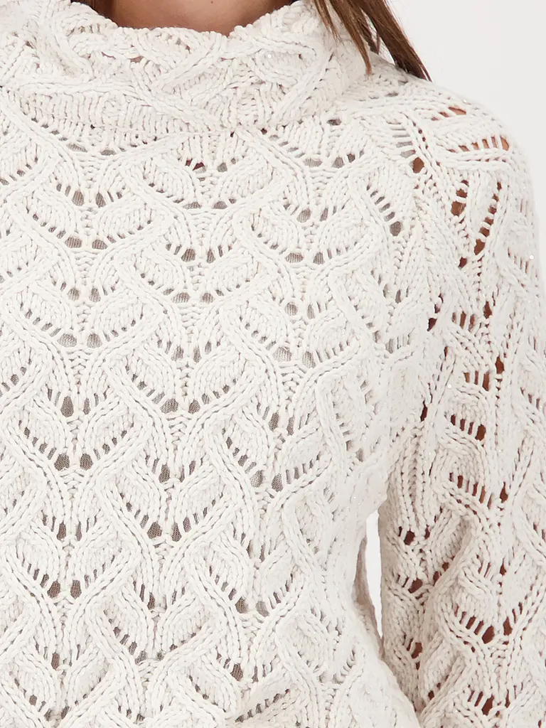 MONARI | Pullover | Crema