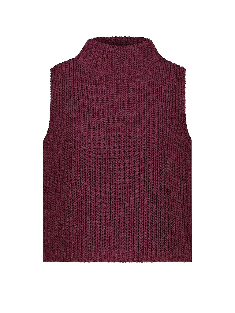 MONARI | Pullunder | Rojo oscuro