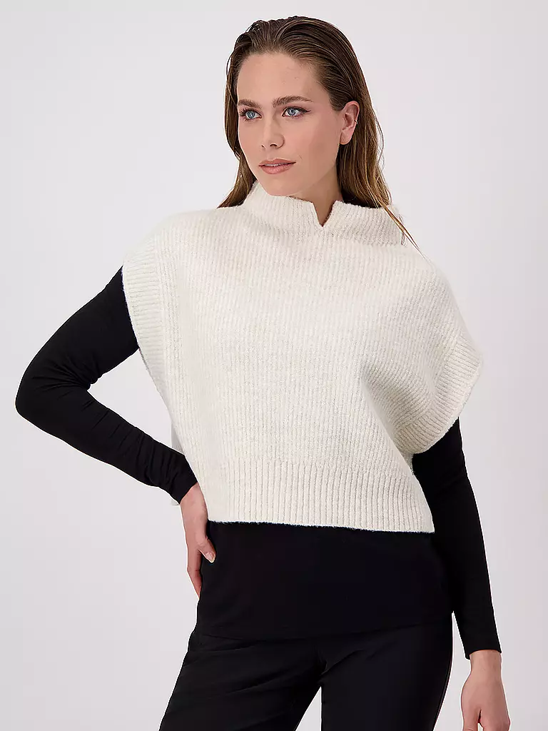 MONARI | Pullunder | Crema