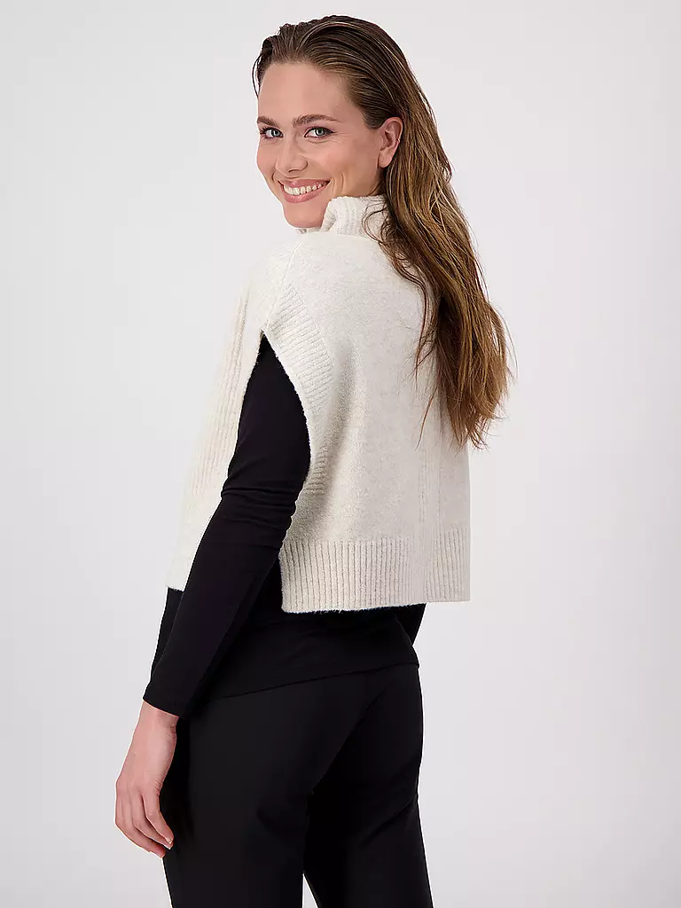 MONARI | Pullunder | Crema