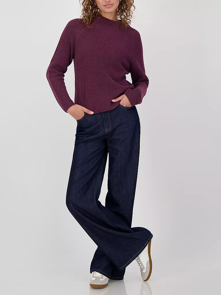 MONARI | Rollkragenpullover | Rojo oscuro