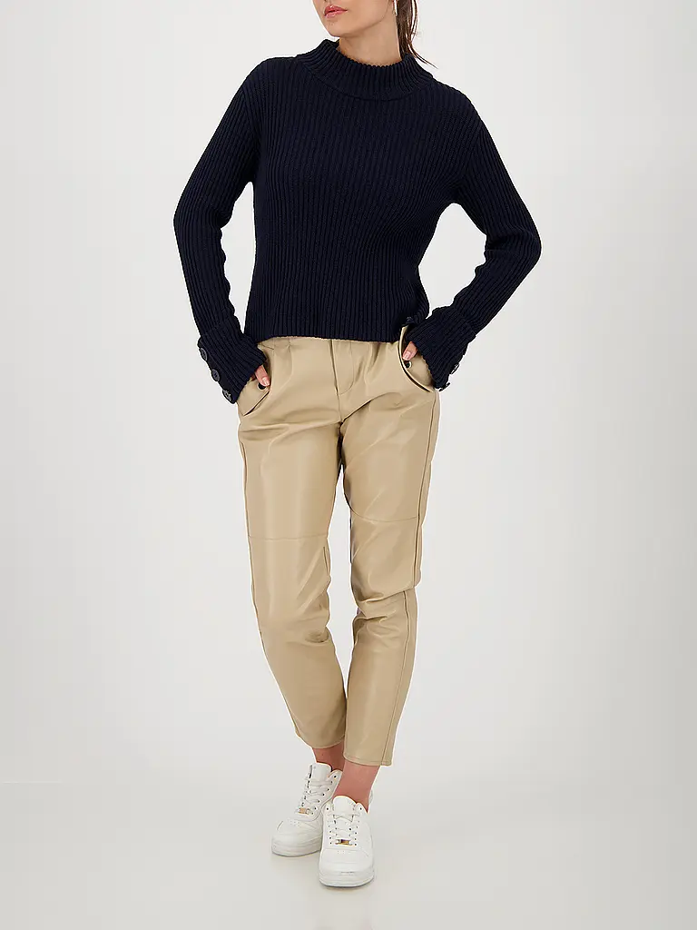 MONARI | Rollkragenpullover | Azul oscuro