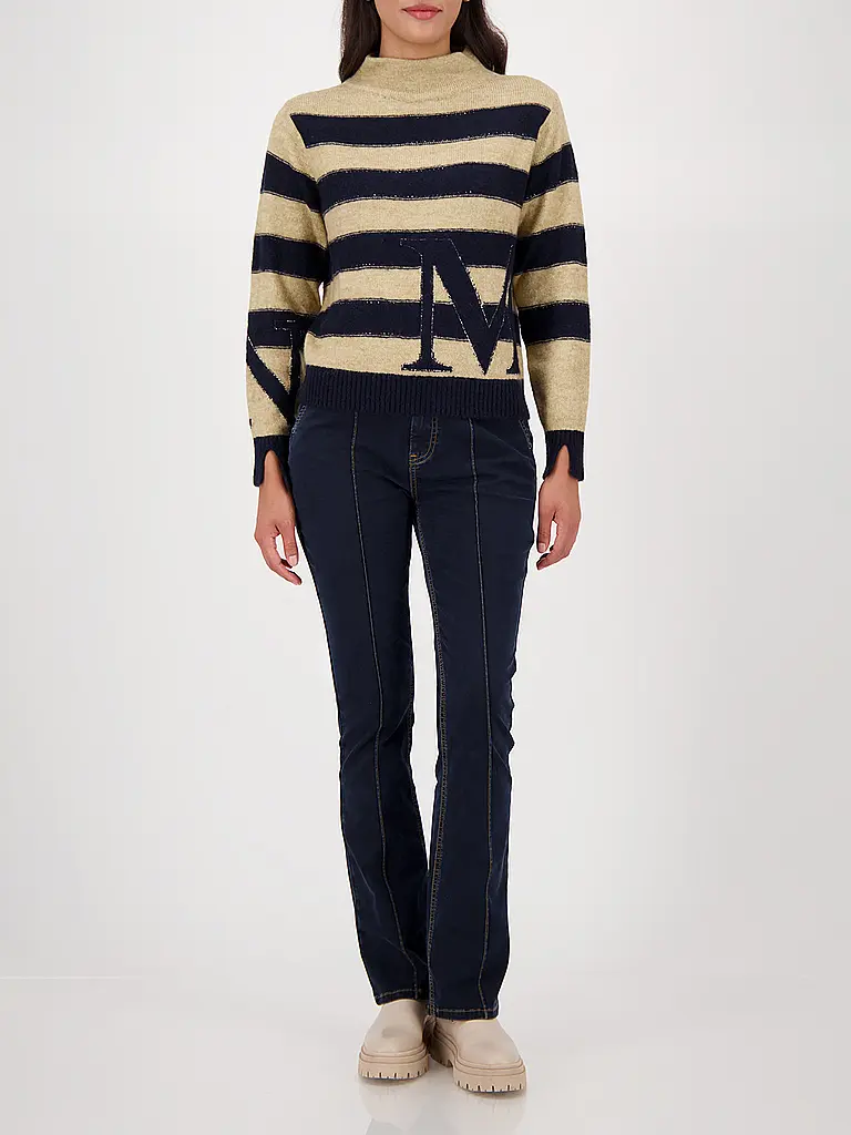 MONARI | Rollkragenpullover | Azul oscuro