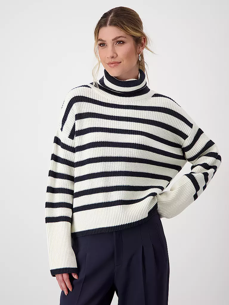 MONARI | Rollkragenpullover | Crema