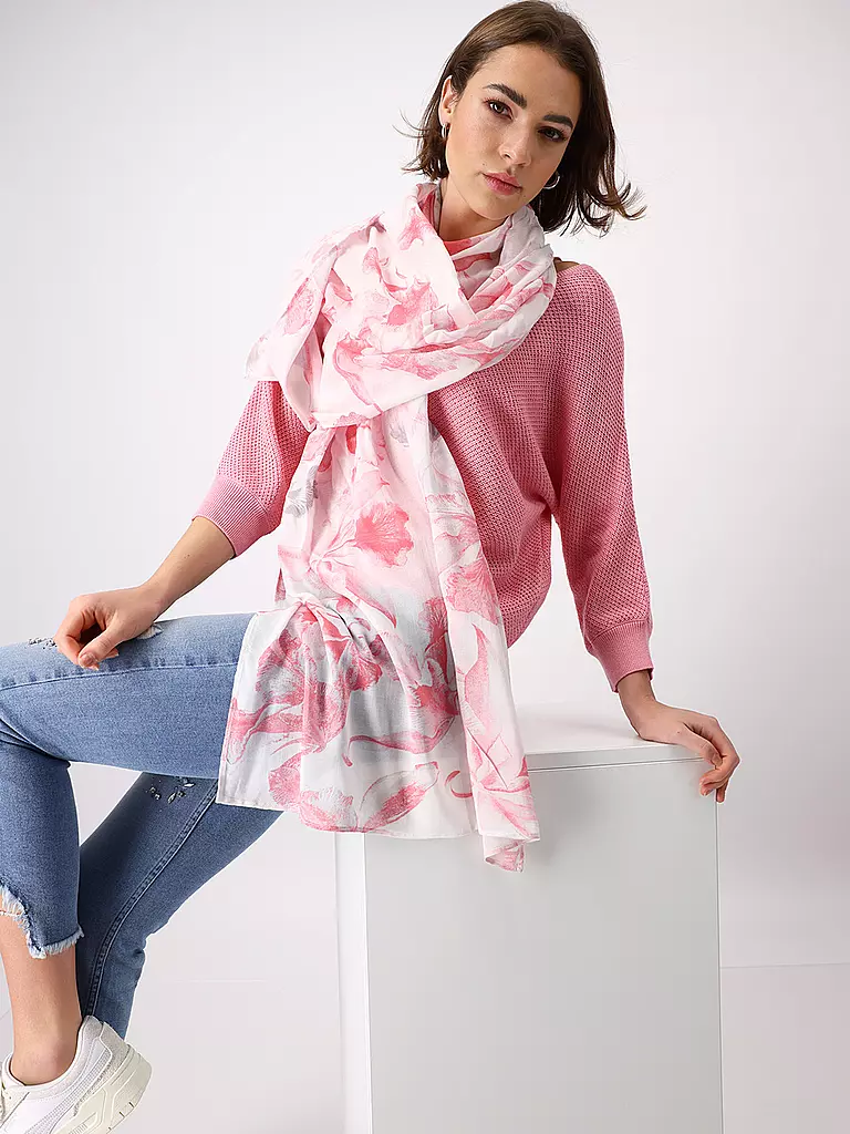 MONARI | Schal | Fucsia