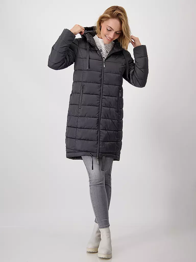 MONARI | Steppmantel | Gris