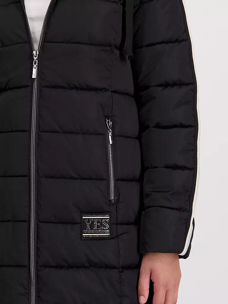 MONARI | Steppmantel | Negro