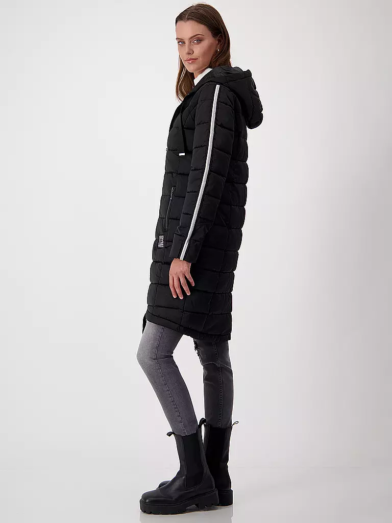 MONARI | Steppmantel | Negro