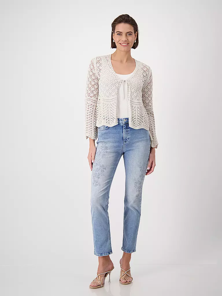 MONARI | Strickjacke | Crema