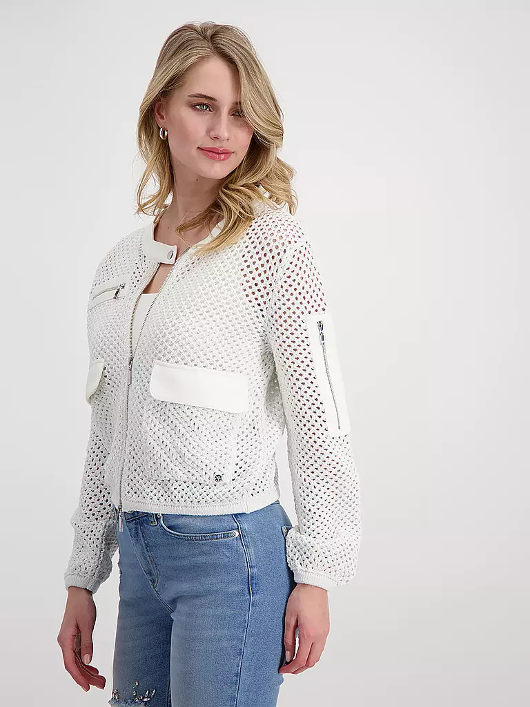 MONARI | Strickjacke | Crema