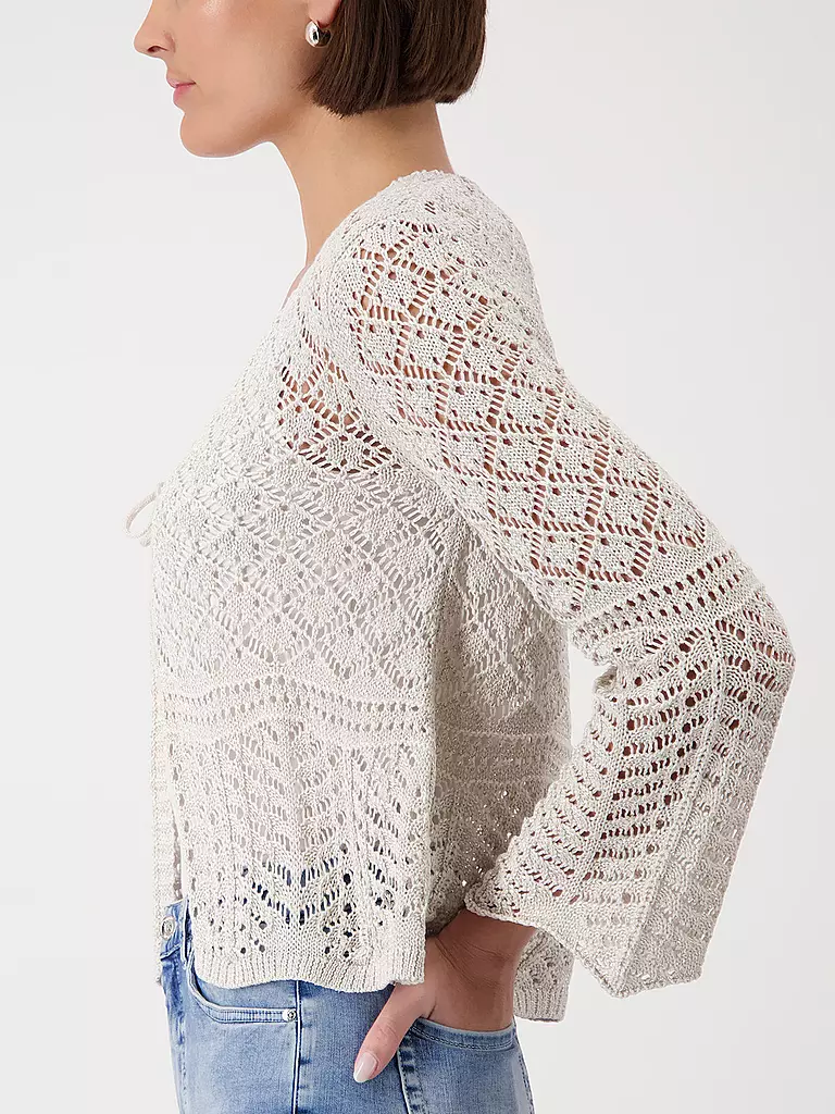 MONARI | Strickjacke | Crema