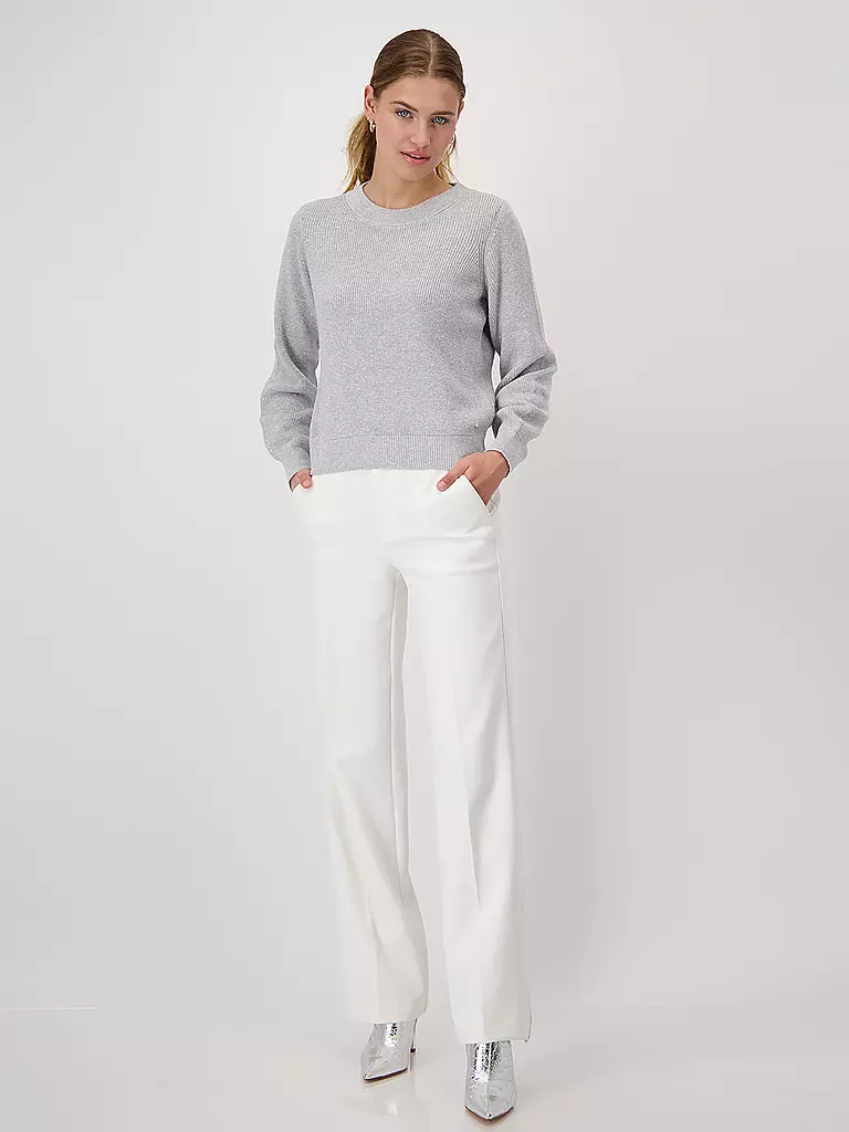 MONARI | Suéter | Gris claro