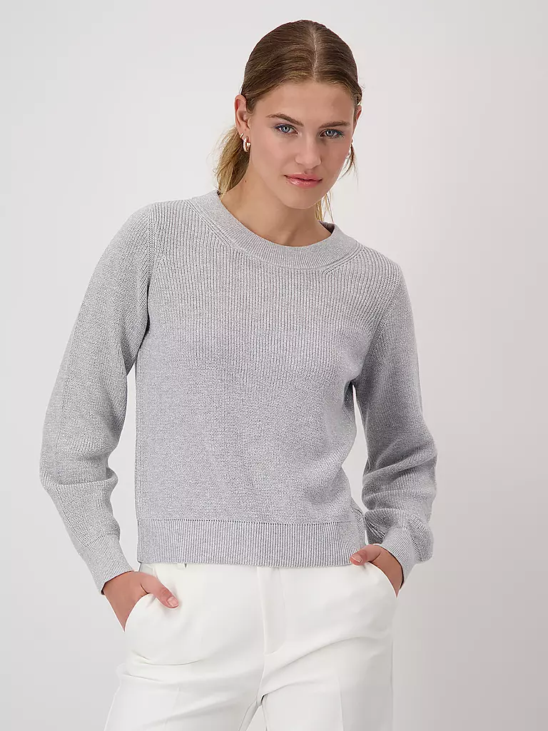 MONARI | Suéter | Gris claro