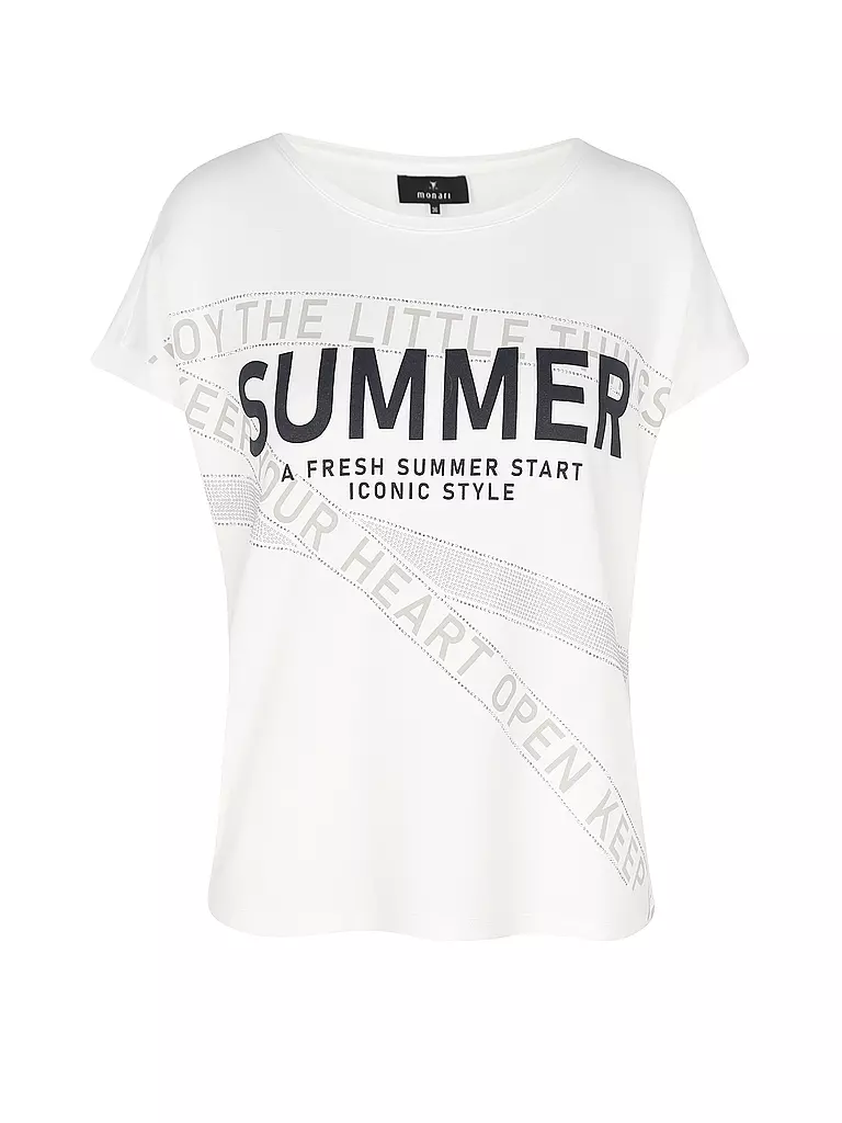 MONARI | T-Shirt  | Blanco