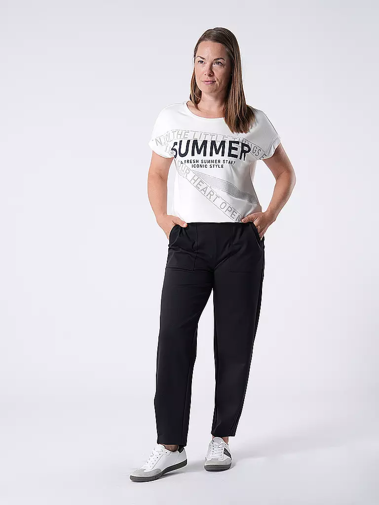 MONARI | T-Shirt  | Blanco