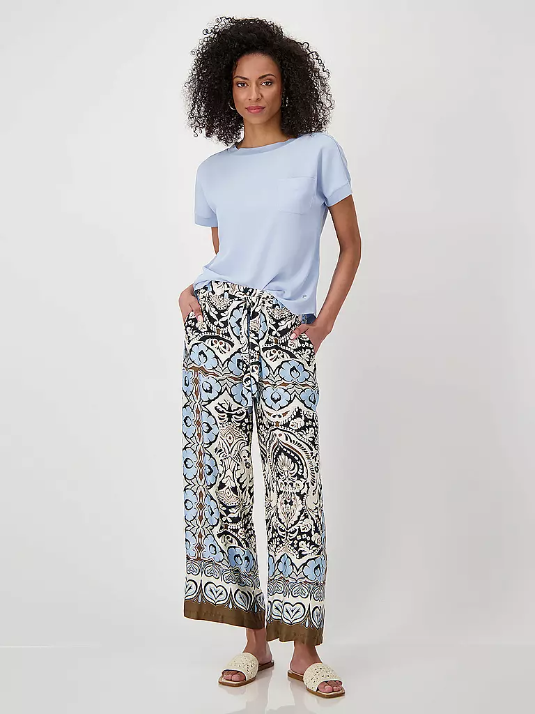 MONARI | T-Shirt  | Azul claro
