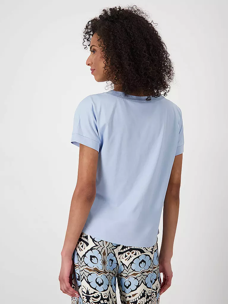 MONARI | T-Shirt  | Azul claro