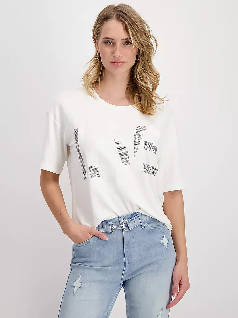 MONARI | T-Shirt  | Crema