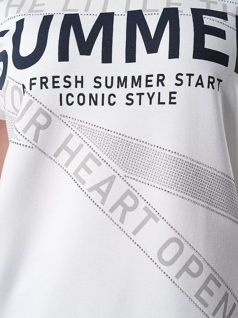 MONARI | T-Shirt  | Blanco