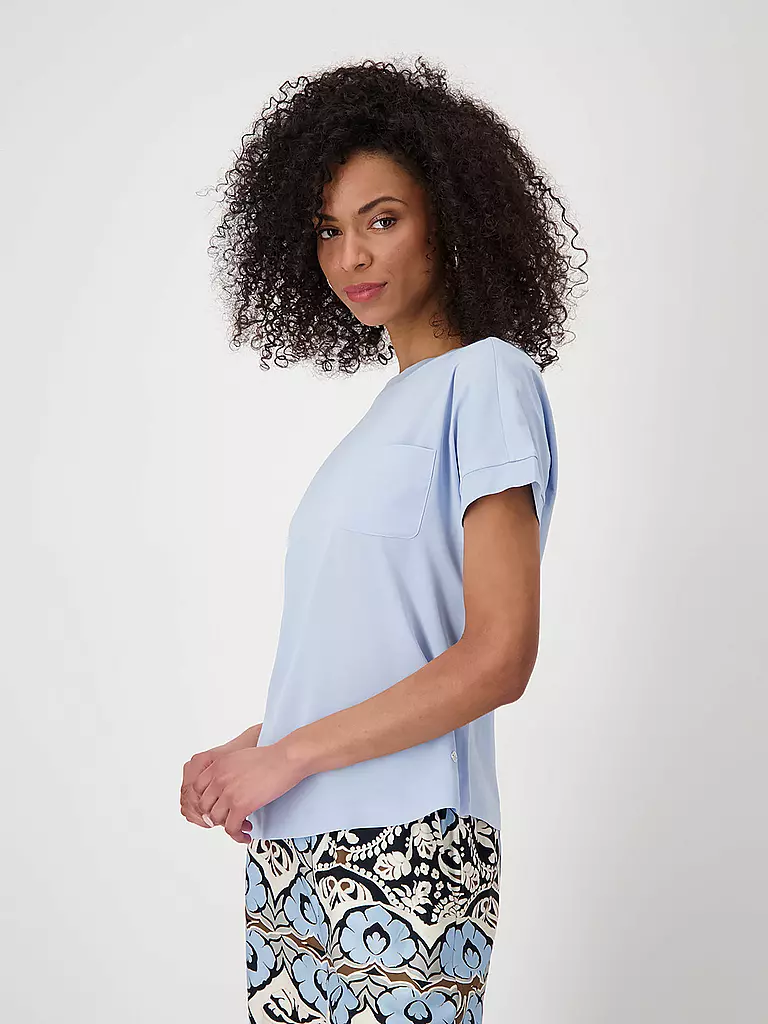 MONARI | T-Shirt  | Azul claro