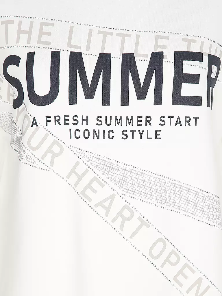 MONARI | T-Shirt  | Blanco